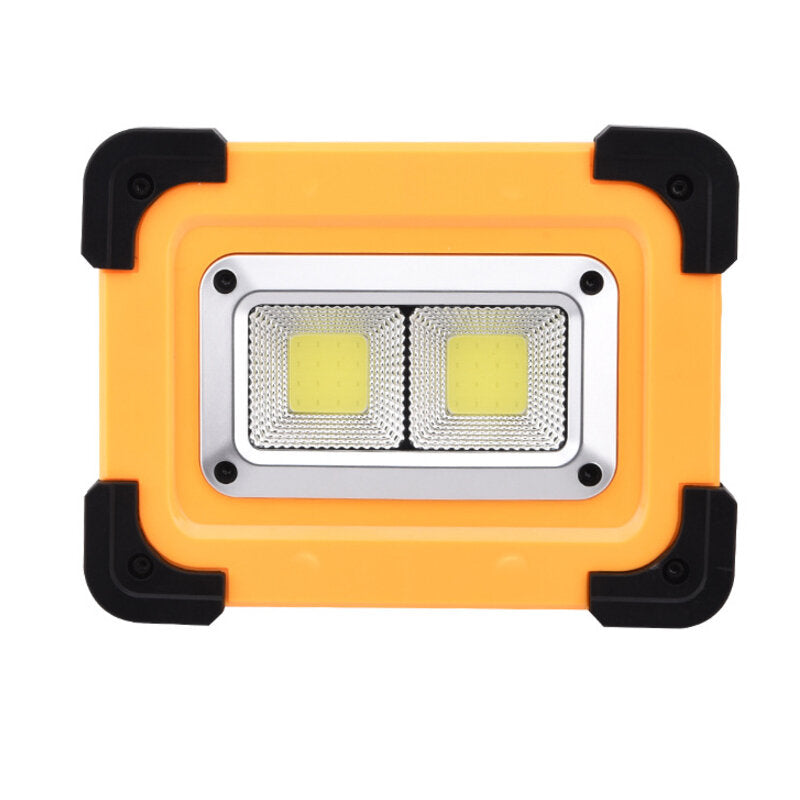 USB Solar Charging Camping Light Waterproof 4 Modes 180° Handle Adjustable Spotlight Searchlight Emergency Lantern