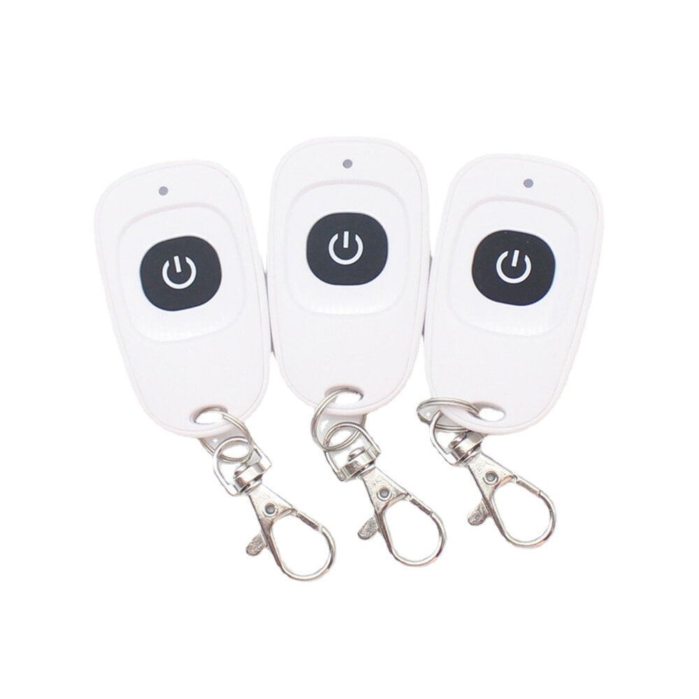 Remote Controller EV1527 1/2/3/4 Buttons Learning Model Wireless Transmitter For Smart Light Switch - 1CH 5Pcs 433MHz RF
