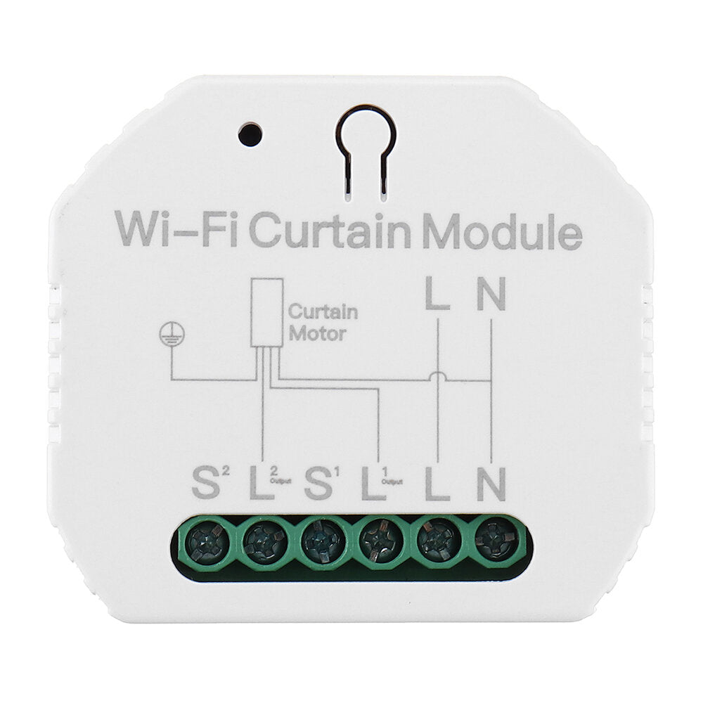 WiFi Mini Smart Curtain Switch Module Roller Blinds Shutter Motor Tuya APP Remote Control Work with Alexa Google Home