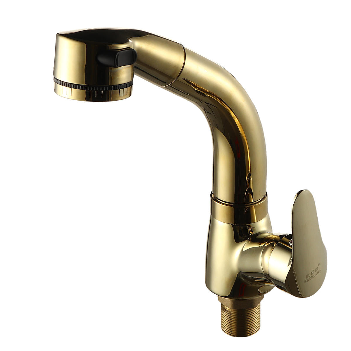 Kitchen Sink Faucet Pull Out Rotation Spray Mixer Liftable Cold And Hot Water