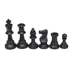 32 Piece Game Chess Foldable 9.5/7.5/6.4cm King Knight Set Outdoor Recreation Family Camping Game