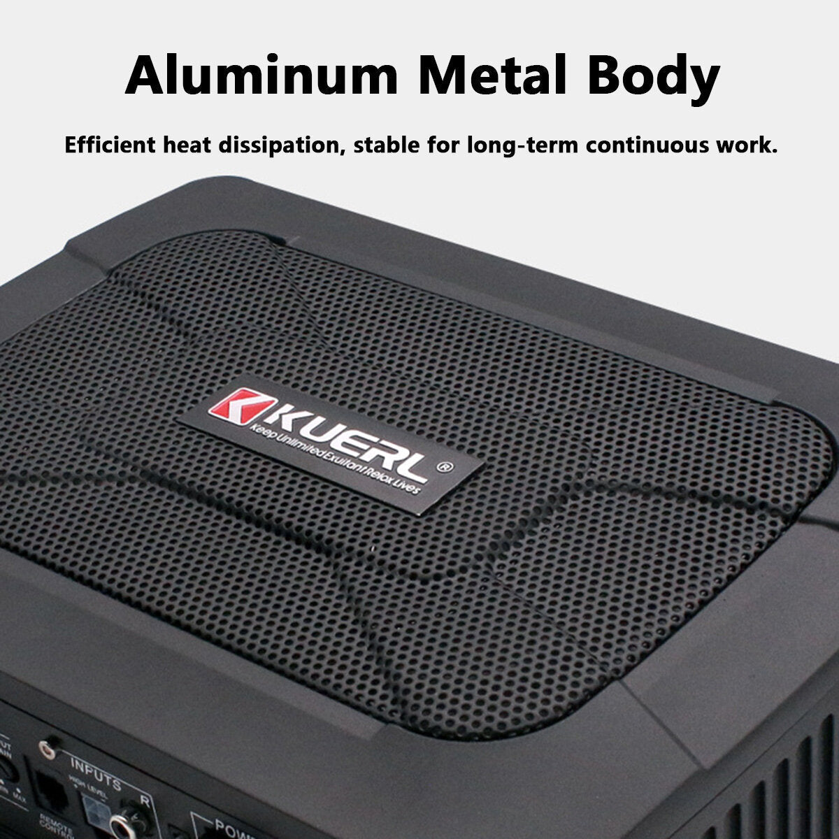 Car Under Seat Active Amplifier Subwoofer Bass Hi-Fi 6*9 inch 800W Slim Car Subwoofer Speaker