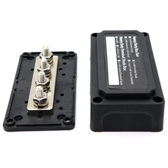 12/24V 300A Heavy Duty Terminal Block Boat Bus Bar Power Negative Distribution Box
