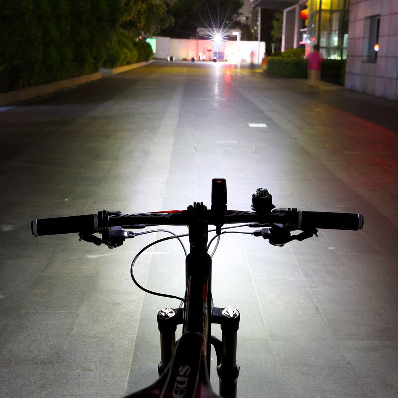 600LM 2500mAh Bike Headlight Aluminum Alloy IPX6 Waterproof USB Charging 5 Modes Lights Electric Scooter MTB Road Bike Lights
