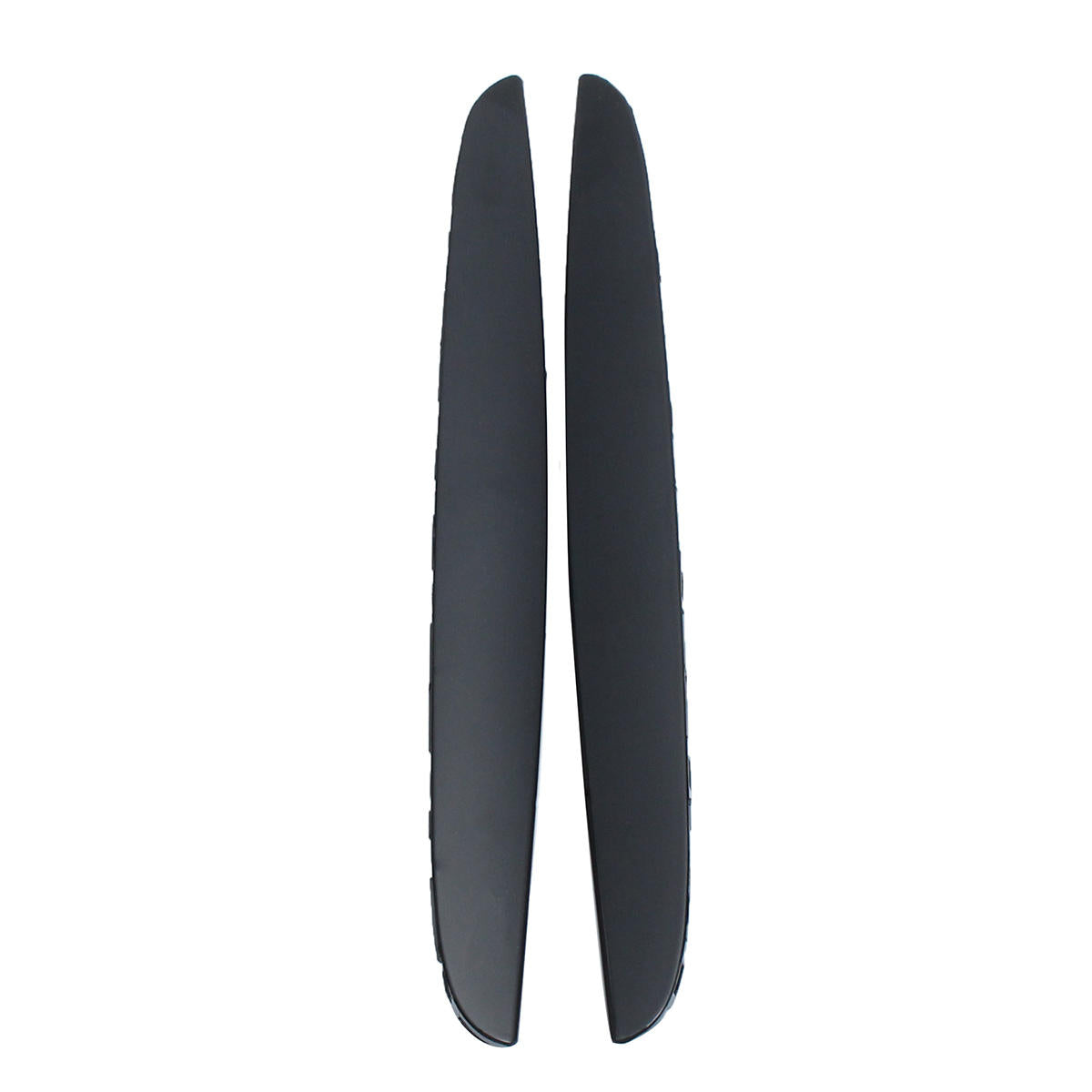 Pair Gloss Black Double Slat Sport Kidney Grille Grill Set