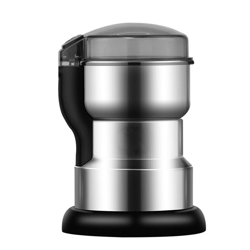 Electric Coffee Grinder Stainless Grain Food Bean Grinding Powder Crusher 400W