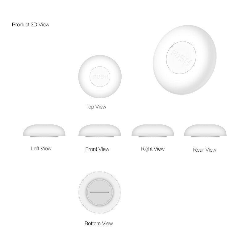 WiFi SOS Button Wireless SOS Emergency Button Burglar Alarm Sensor 2.4G SOS Panic Button