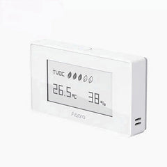 Indoor Air Quality Monitor Pollution Meter for TVOC Temperature and Humidity with a High-Contrast E Ink Screen Supports HomeKit Google Alexa