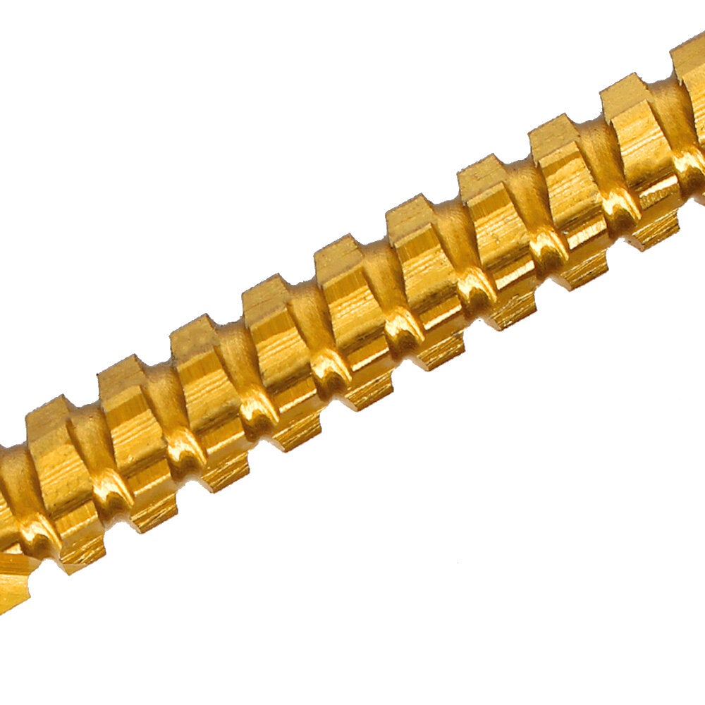 6pcs 3-8mm HSS Drill Bit Titanium Plating Coated Hole Saw Drill Bit Set Wood Hole Cutter Core Drill