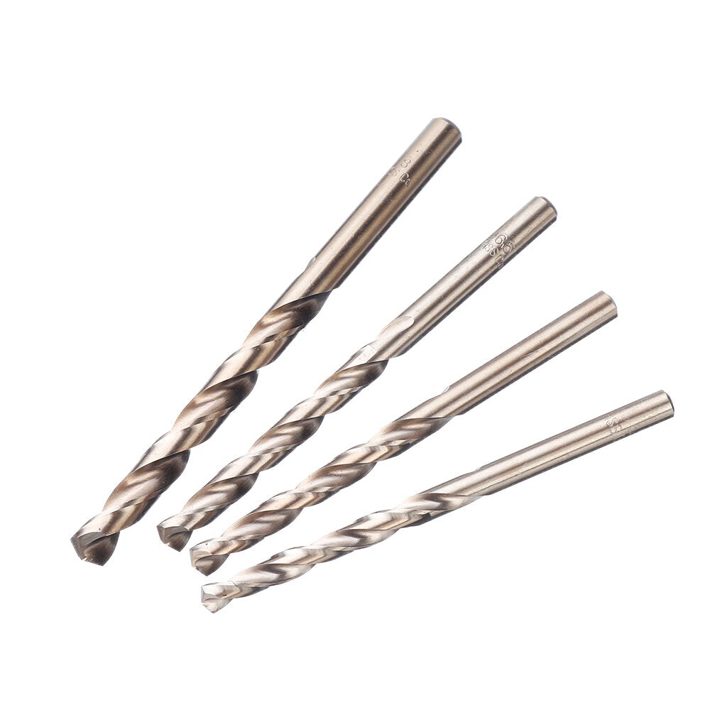 99Pcs M35 Cobalt Drill Bit Set 1.5-10mm HSS-Co Jobber Length Twist Drill Bits For Stainless Steel Wood Metal Drilling