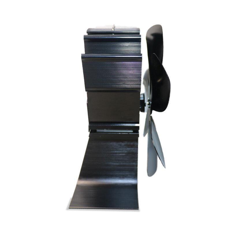 6 Blades Fireplace Fan Stove Fan Heated Fan Heat Powered Eco Fan