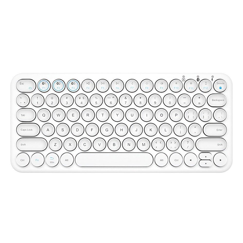 Portable Multi Device Three buletooth Keyboard for iPad Tablet Phone