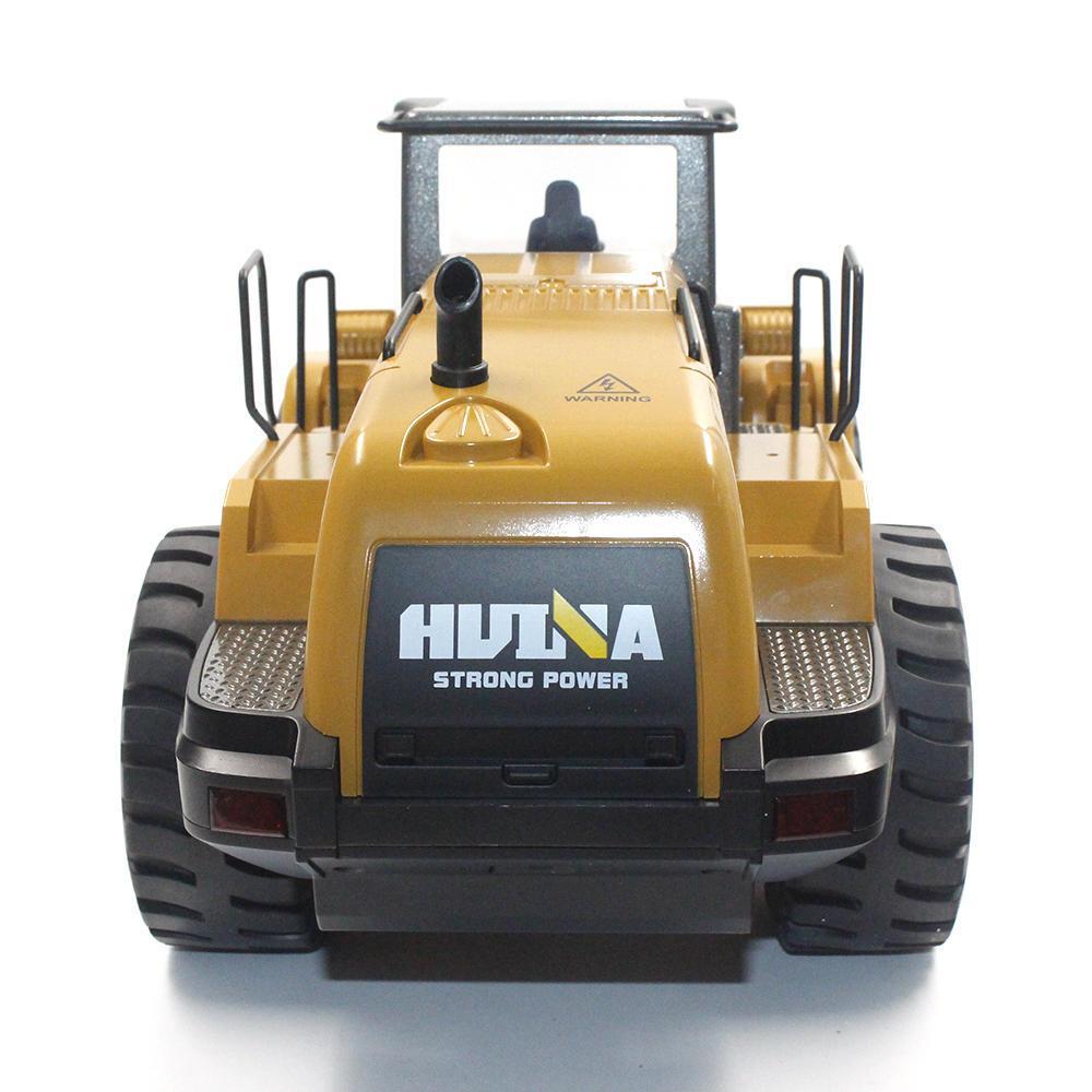 Toys 583 6 Channel 1/18 RC Metal Bulldozer Charging RC Car Metal Edition