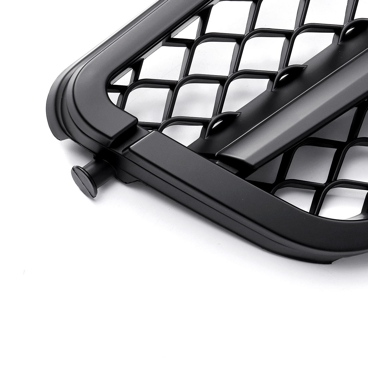 C63 AMG Style Front Upper Grille Grill For Mercedes Benz C Class