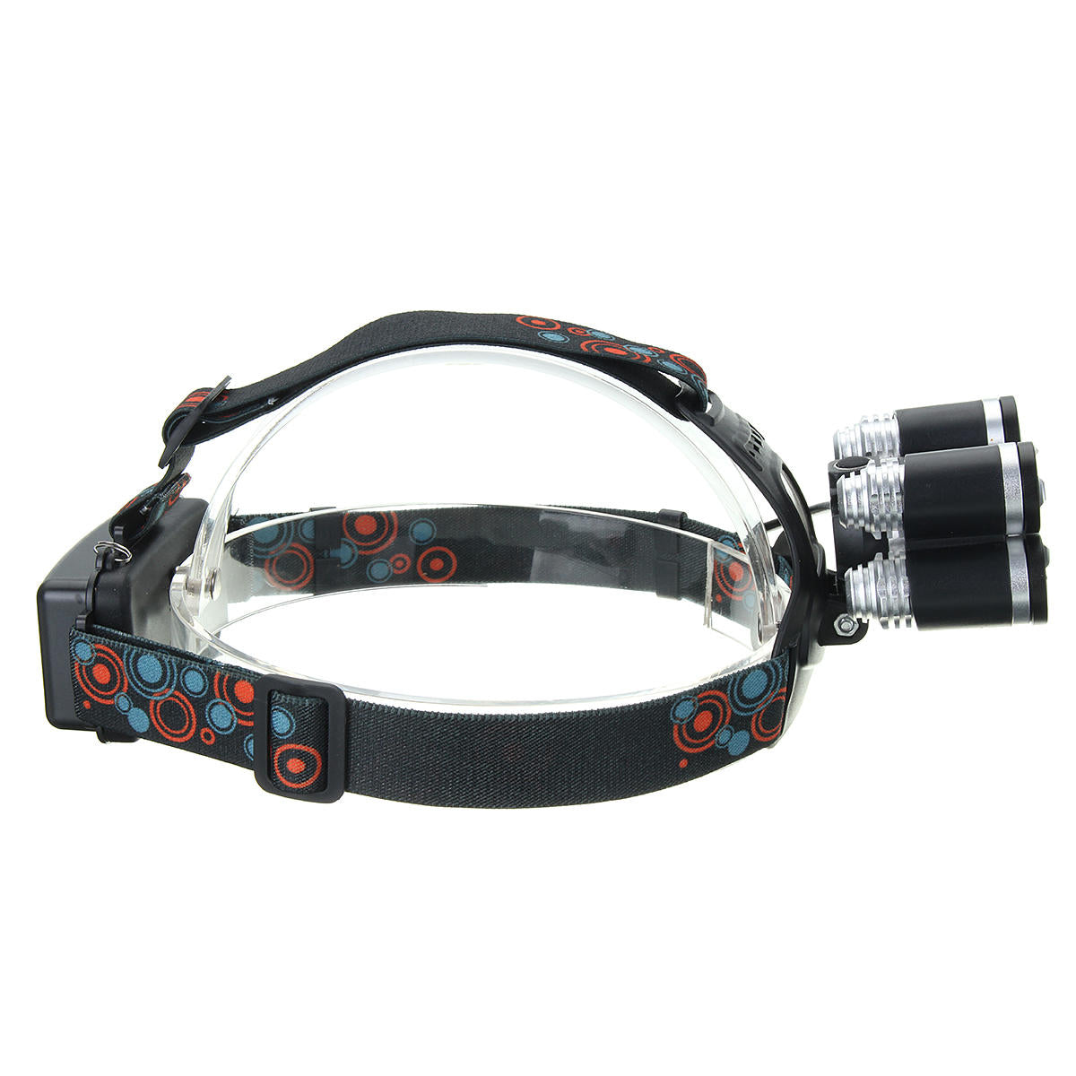 2500LM T6+4xXPE Headlamp 4 Modes 90 Adjustable Waterproof Work Light