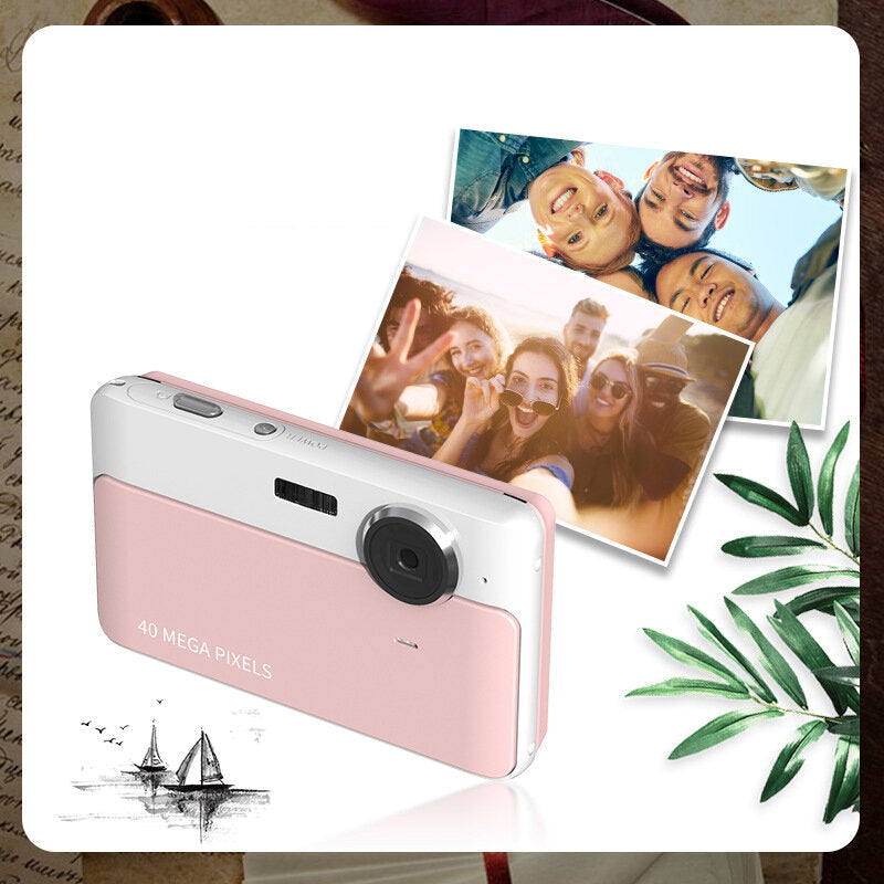 Digital Retro Camera 2.4 inch IPS HD Screen Anti-shake Camcorder DV Cam 24MP 1080P