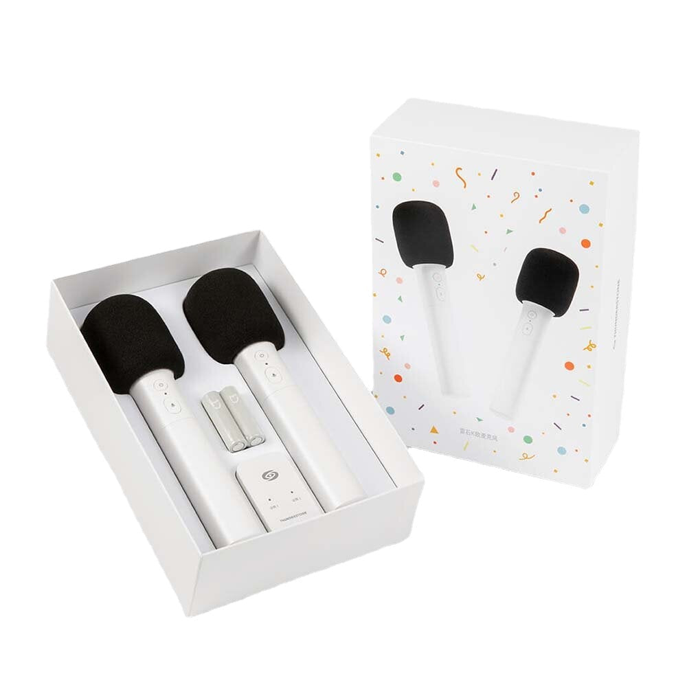 Karaoke Microphone Wireless Dual Suitable for Xiaomi TV Al Bel Canto Professional Core Long Battery Life