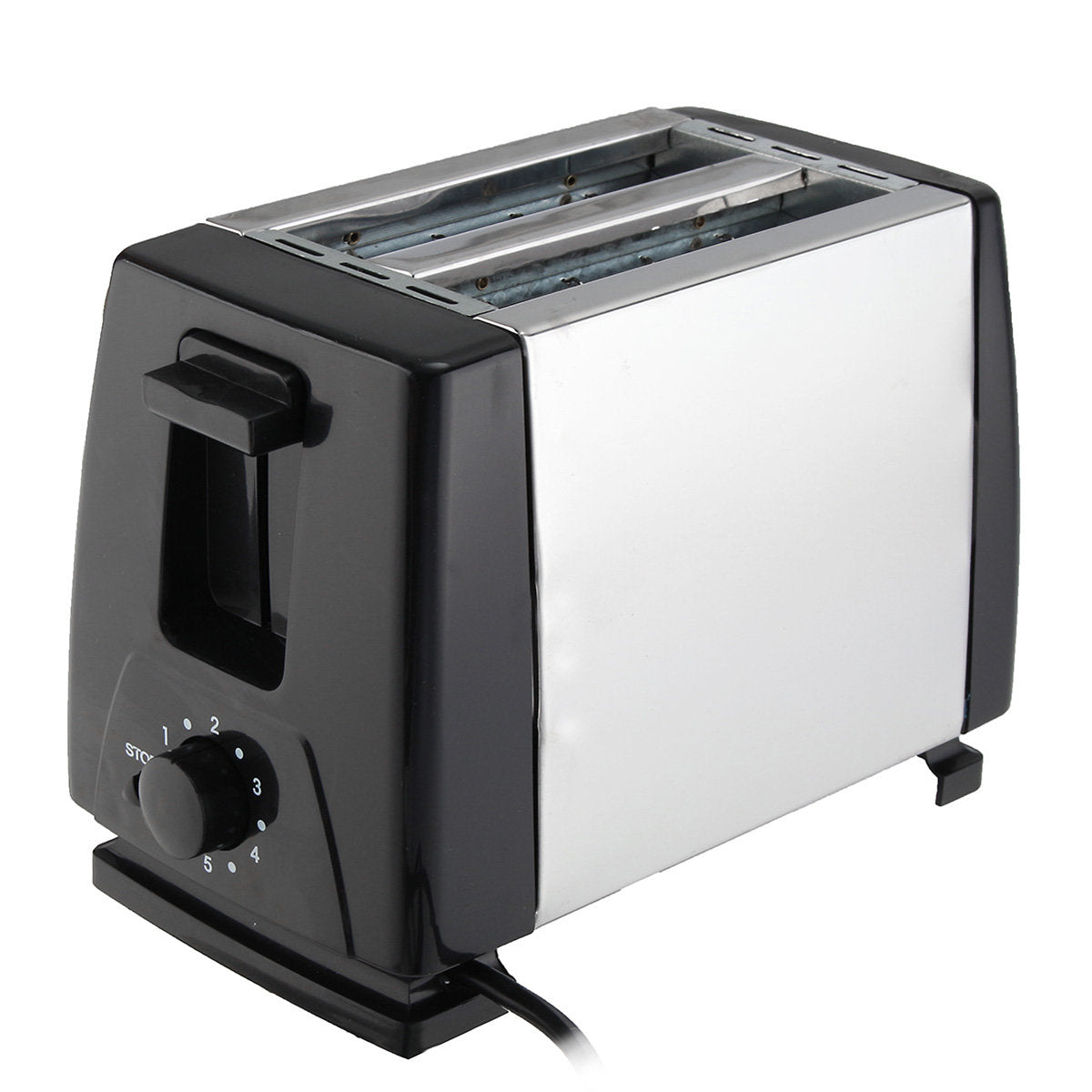 Electric Automatic 2 Slice Bread Toaster Oven Toaster Sandwich Maker Grill Machine