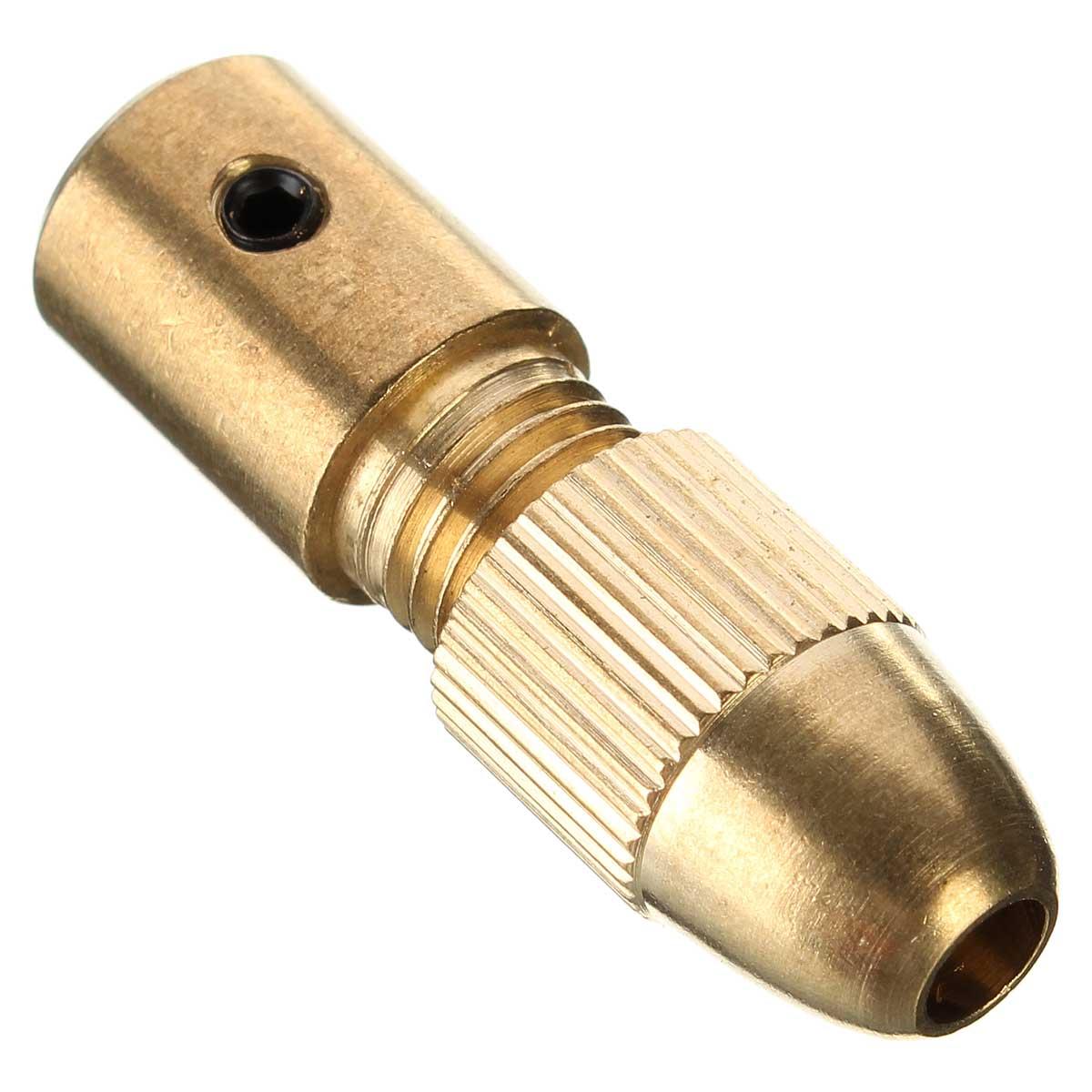 8Pcs 3.175mm Shank 0.5-3mm Micro Twist Drill Chuck Set Small Electric Drill Bit Collet with Allen wrench