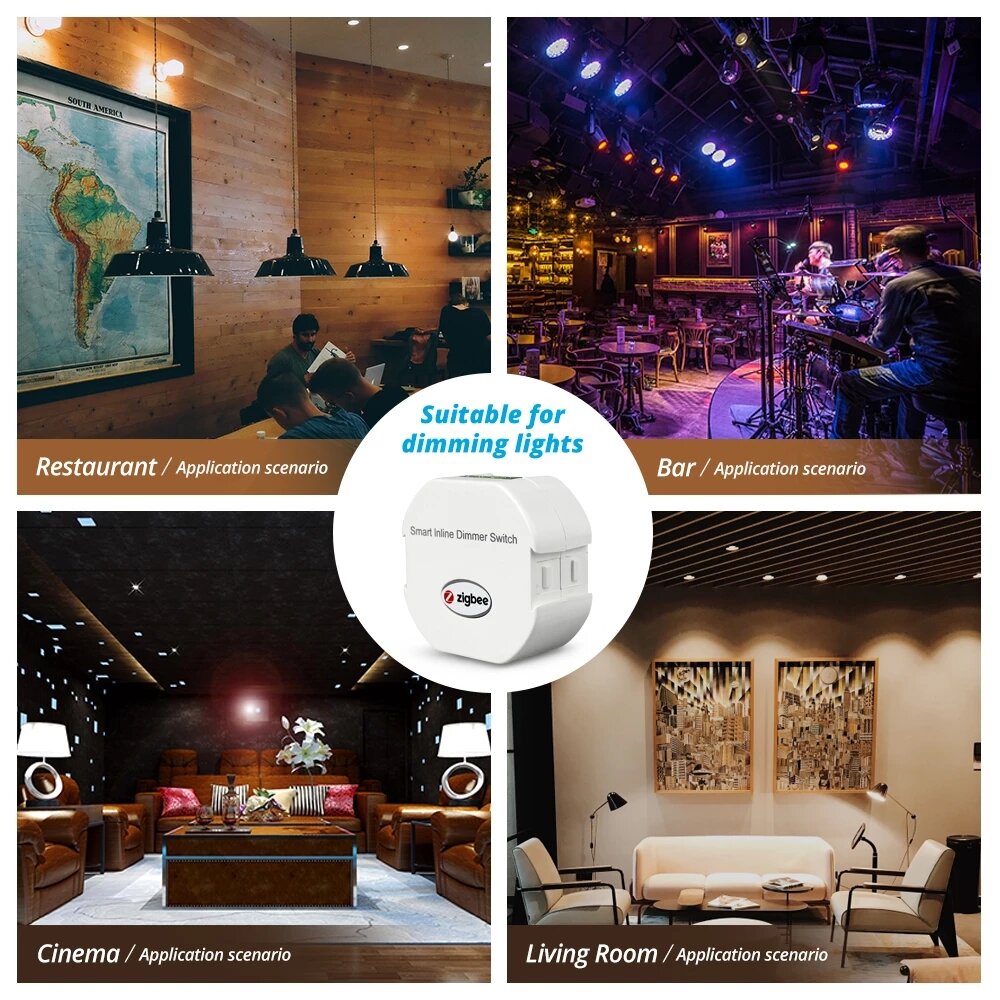 Dimmer Module SmartThings Control Alexa Google Home Control APP Control