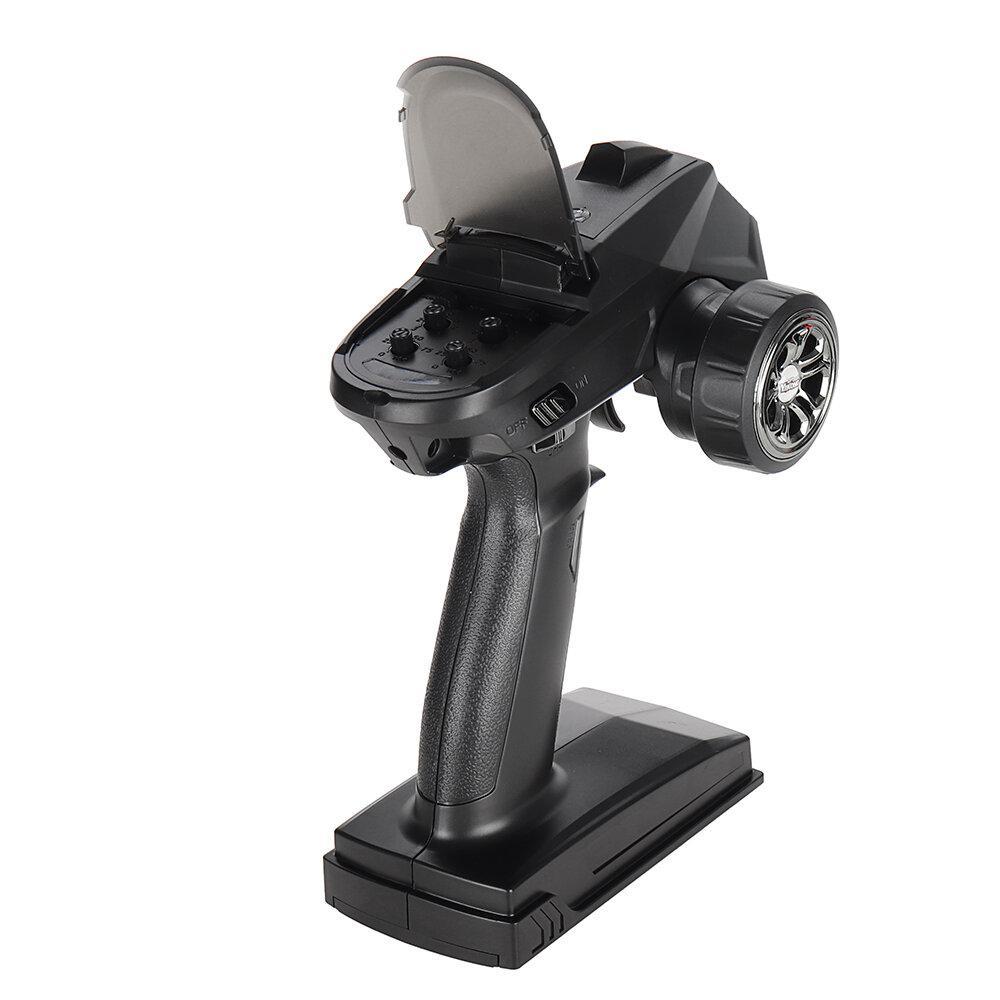 2.4G 4WD Portal Axle Locked Diff Crawler Truck LED Light RC Car Vehicles Models without Battery