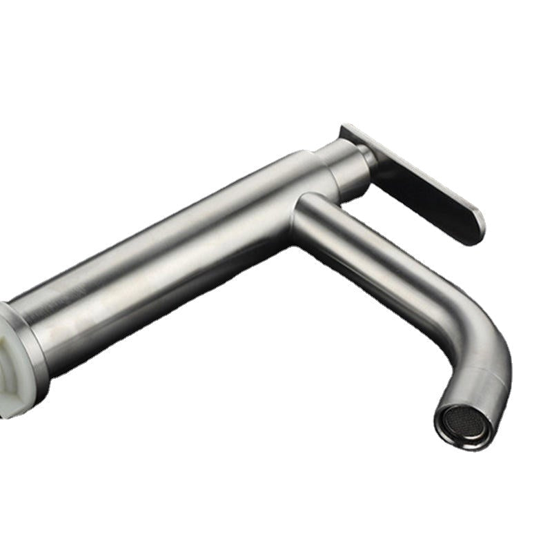 Bathroom Sink Faucet Single Handle Hole Solid Brass Lead Free Basin Mixer Tap