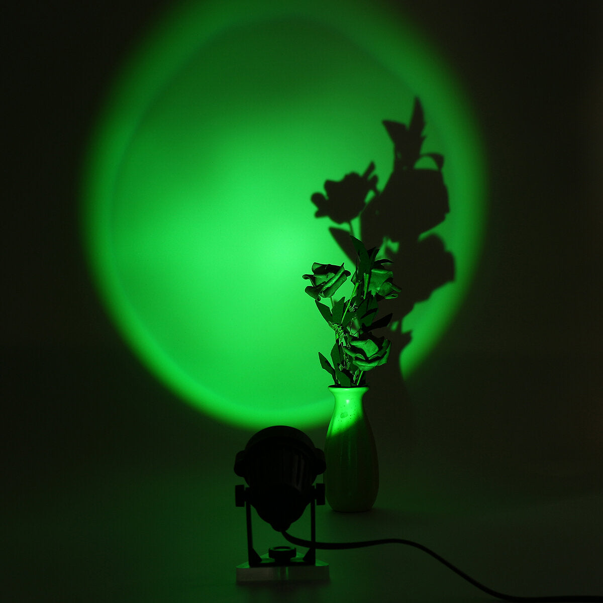 Sun Projection Lamp Anti-glare LED Night Light Romantic Visual Experience Rainbow Projector