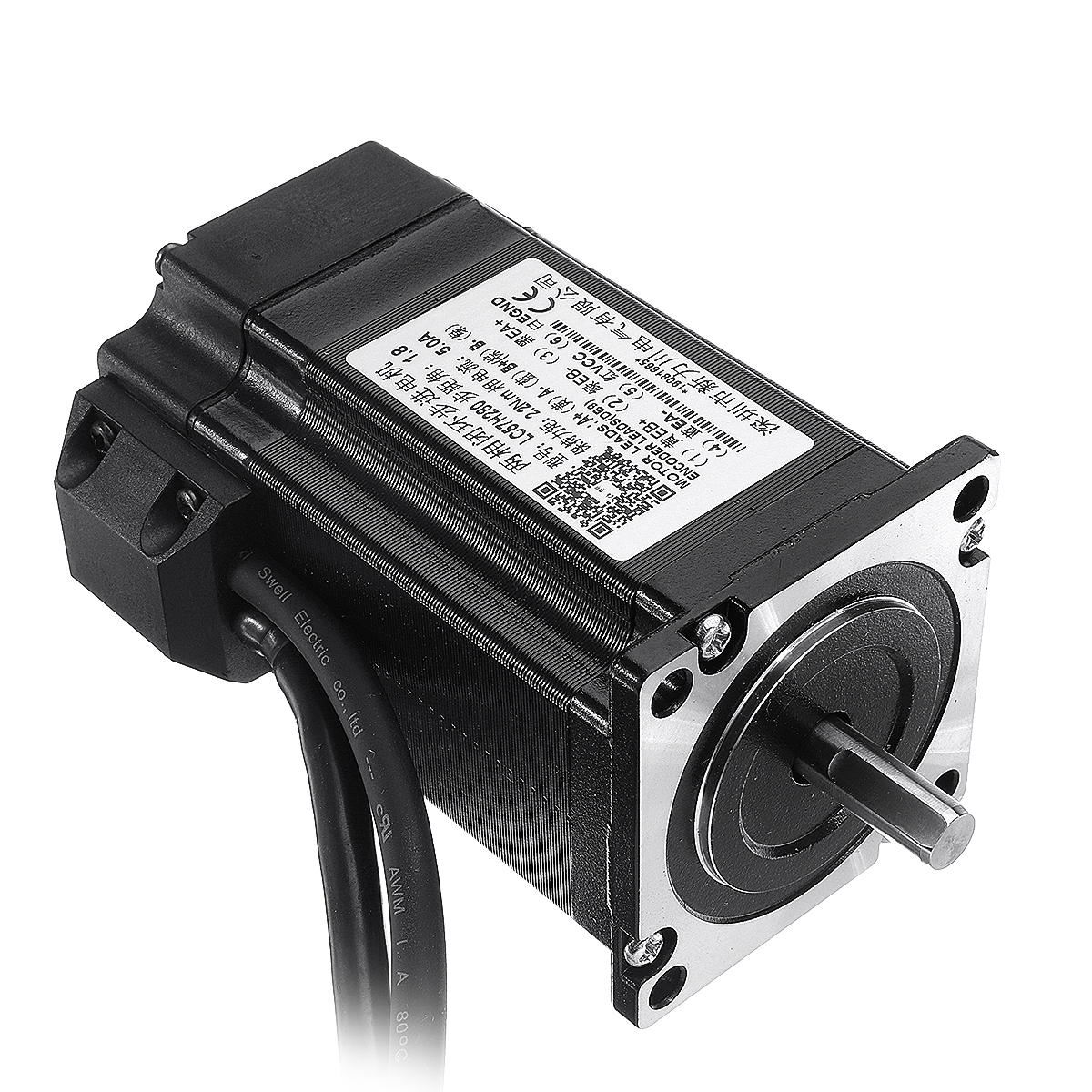 Closed Loop Stepper Motor Kits 2 Phase 57 Servo Motor with Hybird Servo Driver Set