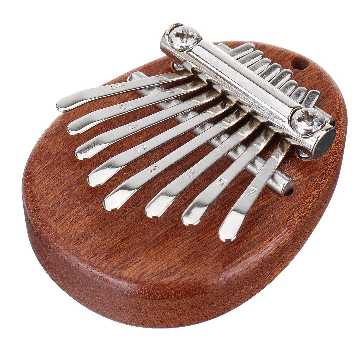 8 Keys Thumb Finger Piano Kalimba Kid Beginner Practical Wood Muscial Instrument