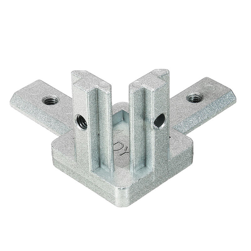 T Slot 3 Way 90 Degree Inside Corner Connector Joint Bracket for 4040 Series Aluminum Profile