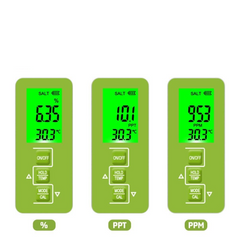 5 in 1 Temperature Meter Digital Water Quality Monitor Tester for Pools Drinking Aquariums