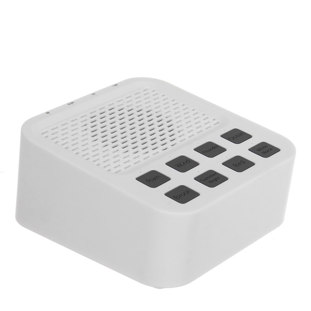 Mini White Noise Sound Machine with 8 Nature Sound Auto-off Timer for Sleeping Sound Therapy Instrument Improve baby sleep quality