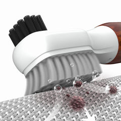 Portable USB Sonic Vibration Shoe Brush 3 Cleaning Modes Double-sided Bristles Waterproof from