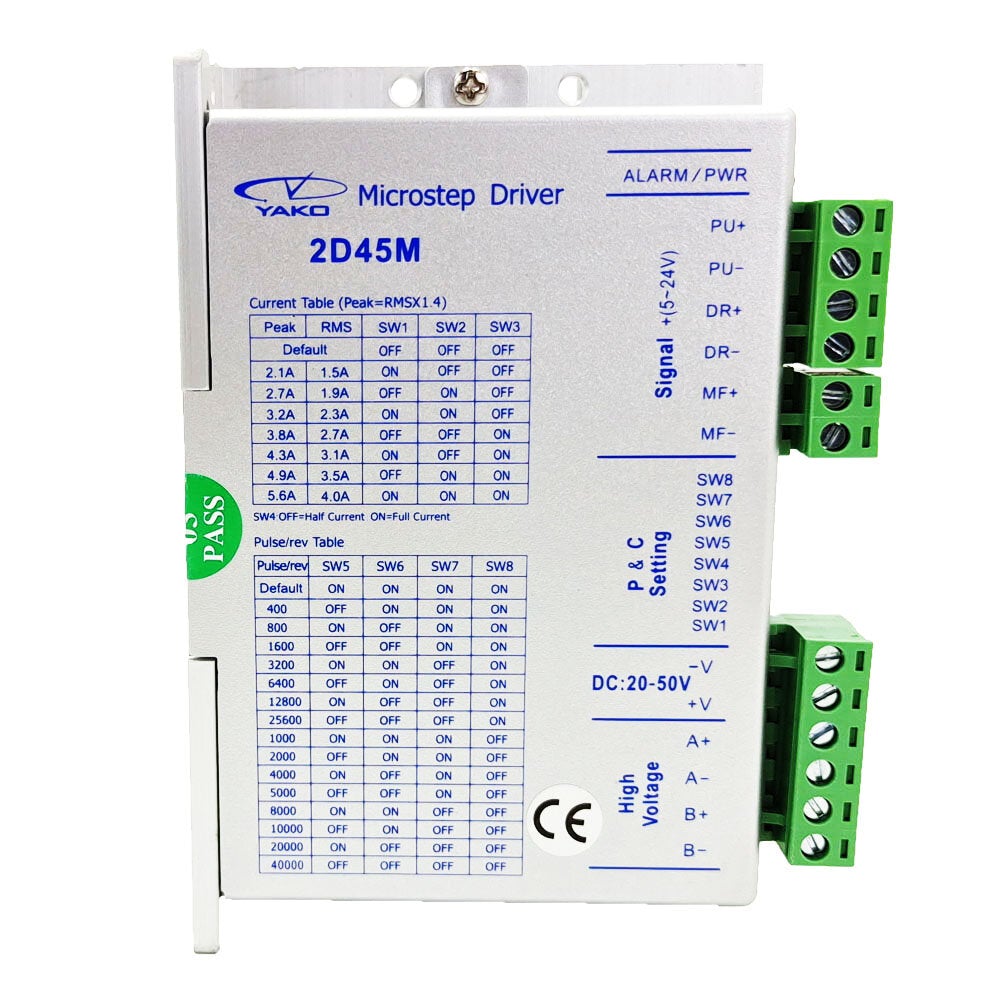 2 Phase Stepper Motor Driver 32-bit DSP Control