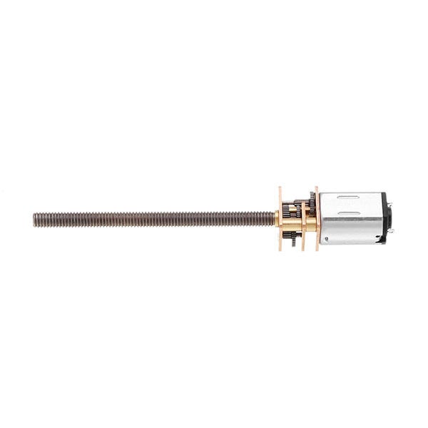 DC 6V 105rpm Gear Motor Thread Shaft Electric DC Motor