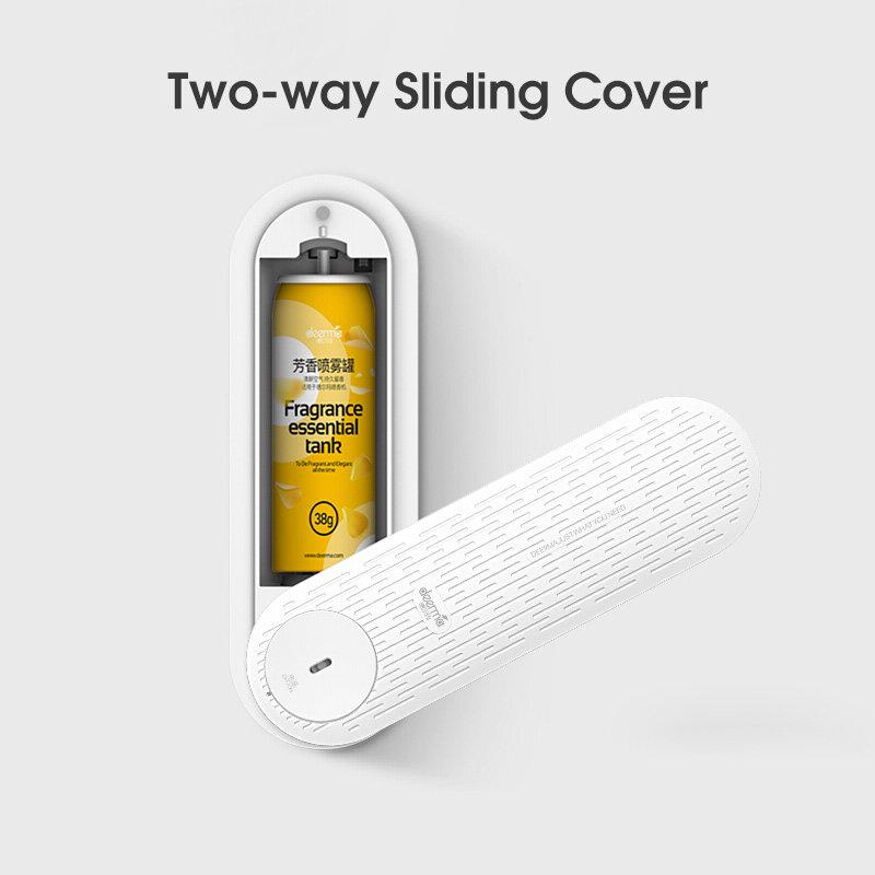 Sliding Type Automatic Perfume Sprayer Portable Aroma Diffuser Seamless Wall-mounted Electromagnetic Induction Control for Home Public Place
