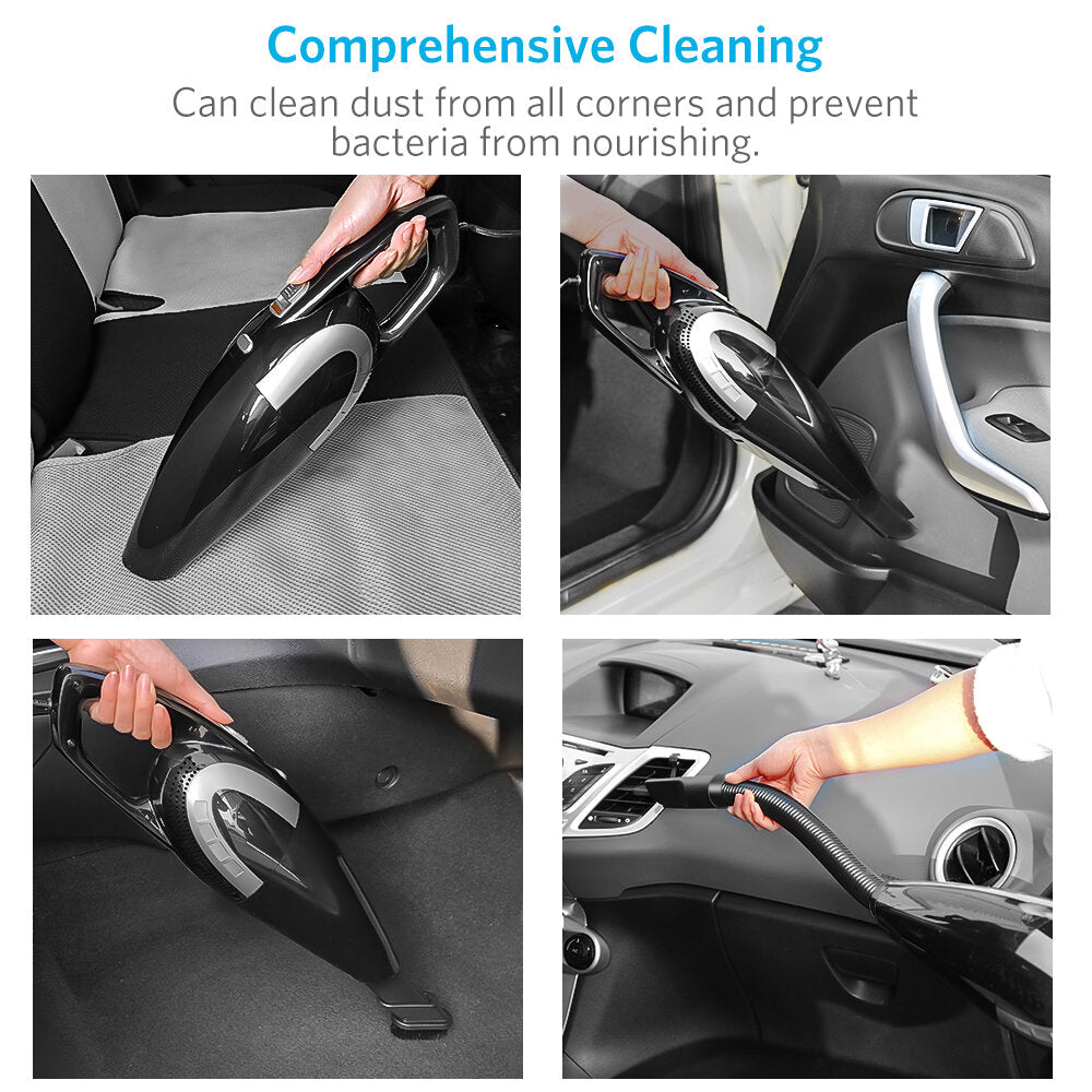 Portable Mini Heavy Dust Design Vacuum Cleaner 5500Pa Strong SuctionDry Wet Dust Clean for Home Car Dust Busters