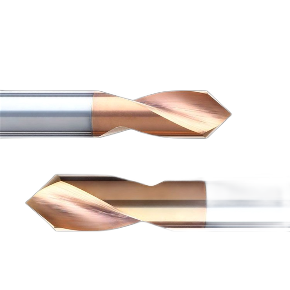 55 Degree 2-Edge Steel 90 Fixed-Point Drilling And Milling Cutter Carbide Centering Drill Bit CNC Tool