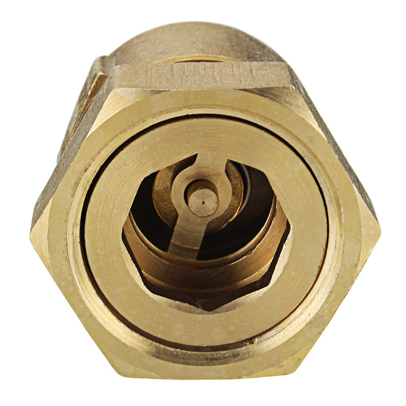 Brass Water Meter Check Valve Straight Telescopic Special Watermeter Check Valve Switch