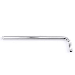 475mm Long Shower Arm Bottom Entry Wall Mounted Head Extension With Copper Base