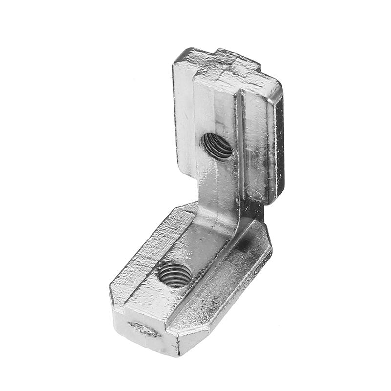 5Pcs T Slot L Shape Inside Corner Connector Joint Bracket for 4040 Series Aluminum Profile