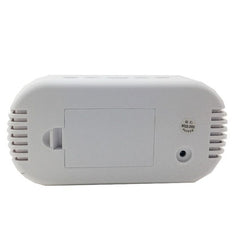 Multifunctional LCD Screen Electronic Clock Silent Mirror Slarm Clock LED Temperature Timer