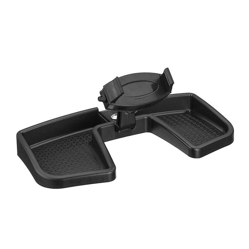 Universal 360 Degree Rotation Dashboard Phone Holder Stand with Storage Box