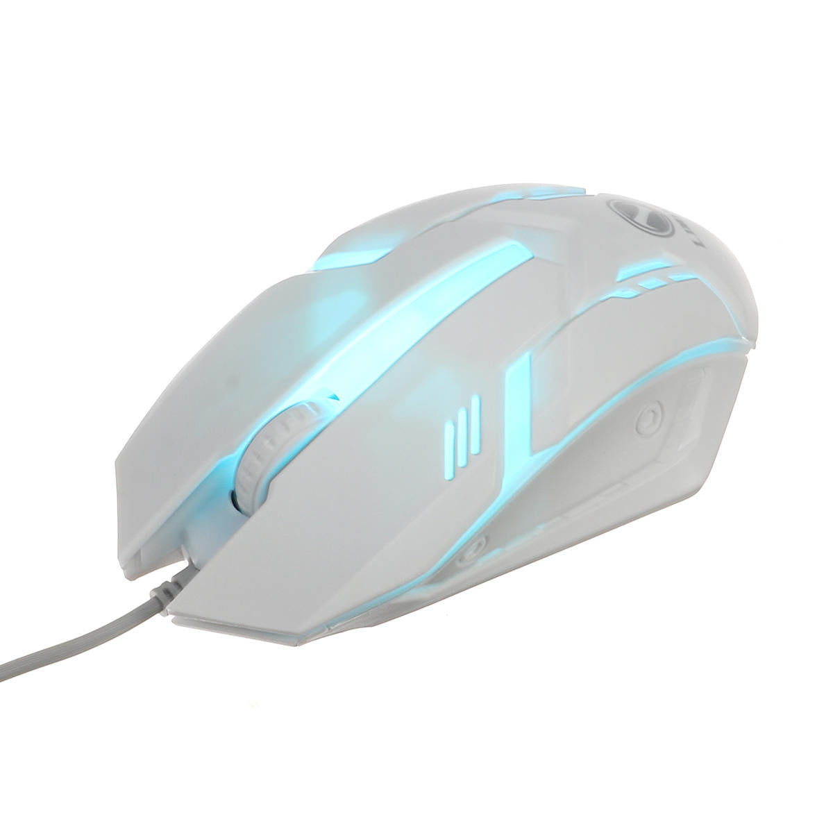 104 Keys Circular KeyCap Backlit Gaming Keyboard and Mouse Combo