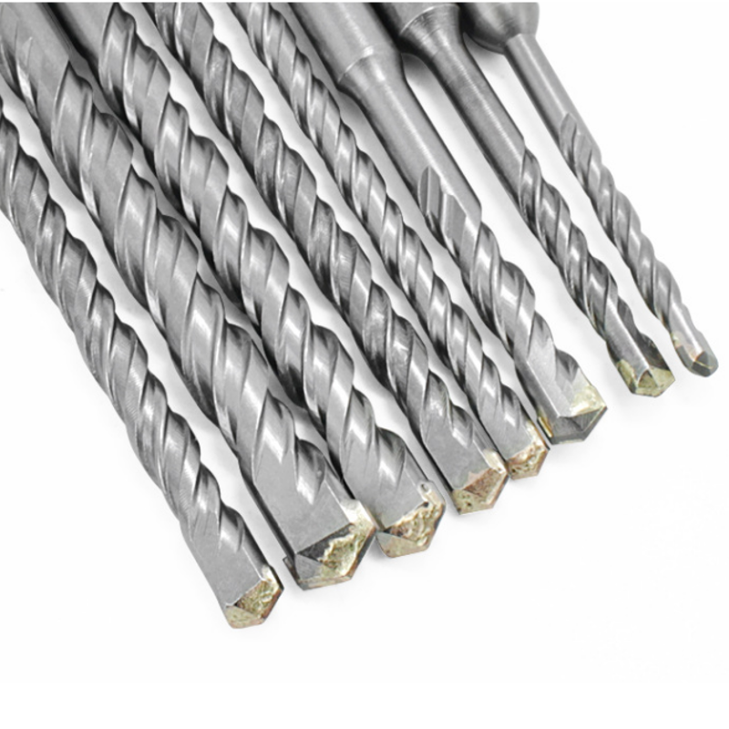 8Pcs 5-12mm Carbide Tip Electric Hammer Masonry Drill Bits SDS Plus Shank