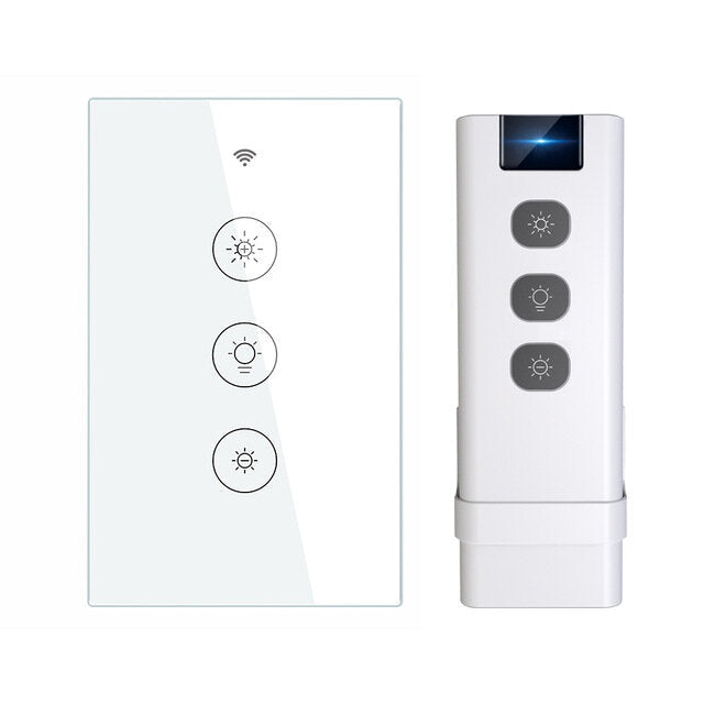 WiFi RF Smart Light Dimmer Switch 2/3Way Muilti-Control Smart Life/Tuya APP Control Works with Alexa Google Voice Assistants
