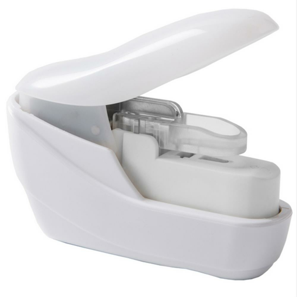 Mini Handheld Staple free Stapler Student Stapler Small Nailless Labor Saving Binding Machine Office School Stationery