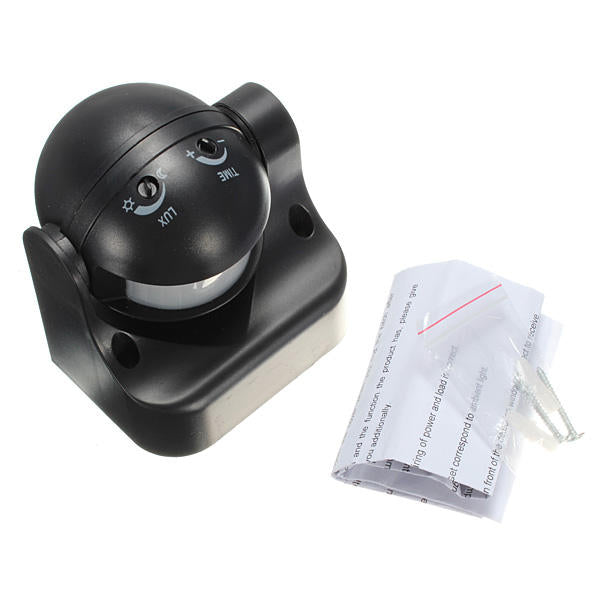 Outdoor waterproof 180 Degree Security PIR Motion Movement Sensor Detector Switch