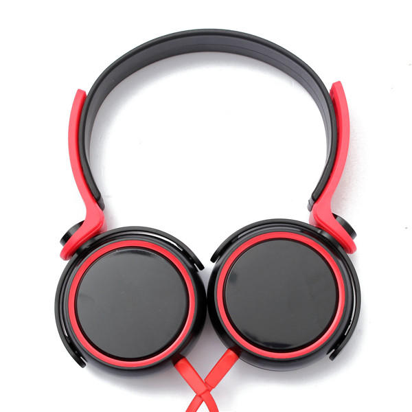 Colorful 3.5mm Stereo Headphone Over Ear Earphone Headset With Microphone