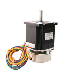 Stepper Motor Brake Integrated Two-phase Hybrids Adjustable Speed Motor Power-off Brake Self-locking Function